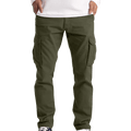 Spodnie cargo męskie luźny krój z kieszeniami na dzień codzienny - Arkadya Outlet - Men Pants