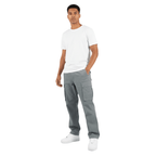 Spodnie cargo męskie prosta nogawka z wieloma kieszeniami - Arkadya Outlet - Men Pants