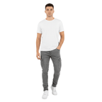 Spodnie cargo męskie wąski krój codzienne spodnie kieszeniowe - Arkadya Outlet - Men Pants