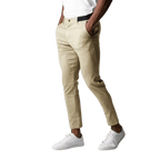 Spodnie chinos męskie modny krój pełna długość użytkowy pas - Arkadya Outlet - Men Pants