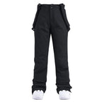 Spodnie Damskie | Szerokie nogawki ze szelkami do regulacji - Arkadya Outlet - Trousers