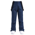 Spodnie Damskie | Szerokie nogawki ze szelkami do regulacji - Arkadya Outlet - Trousers