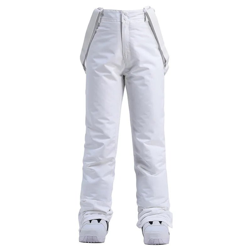Spodnie Damskie | Szerokie nogawki ze szelkami do regulacji - Arkadya Outlet - Trousers