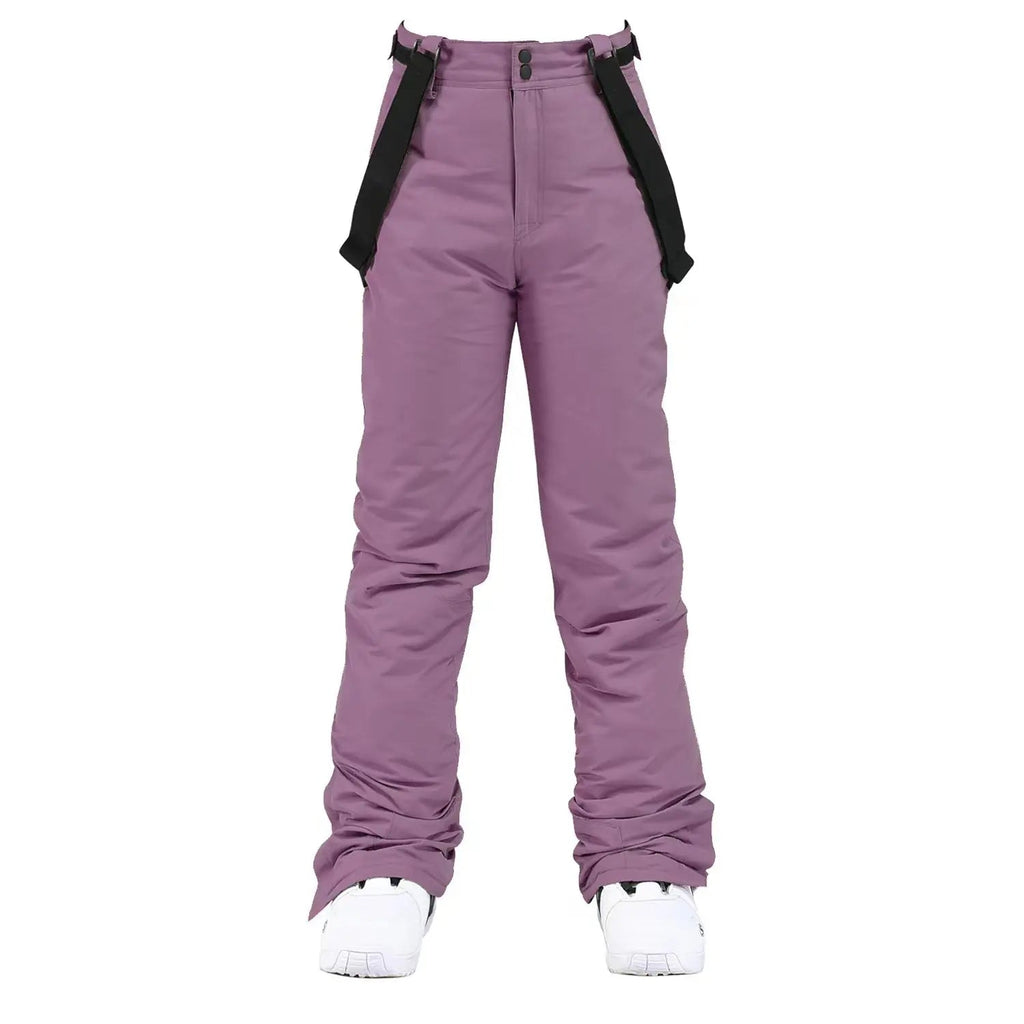 Spodnie Damskie | Szerokie nogawki ze szelkami do regulacji - Arkadya Outlet - Trousers