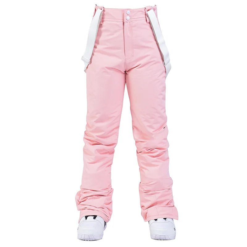 Spodnie Damskie | Szerokie nogawki ze szelkami do regulacji - Arkadya Outlet - Trousers