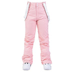 Spodnie Damskie | Szerokie nogawki ze szelkami do regulacji - Arkadya Outlet - Trousers