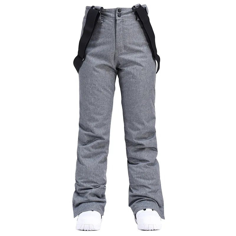 Spodnie Damskie | Szerokie nogawki ze szelkami do regulacji - Arkadya Outlet - Trousers