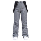 Spodnie Damskie | Szerokie nogawki ze szelkami do regulacji - Arkadya Outlet - Trousers