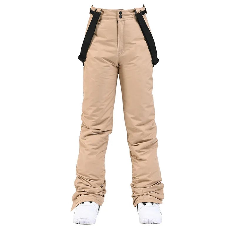 Spodnie Damskie | Szerokie nogawki ze szelkami do regulacji - Arkadya Outlet - Trousers