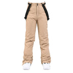 Spodnie Damskie | Szerokie nogawki ze szelkami do regulacji - Arkadya Outlet - Trousers
