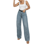 Spodnie damskie wysoki stan klasyczny krój - Arkadya Outlet - Women Pants