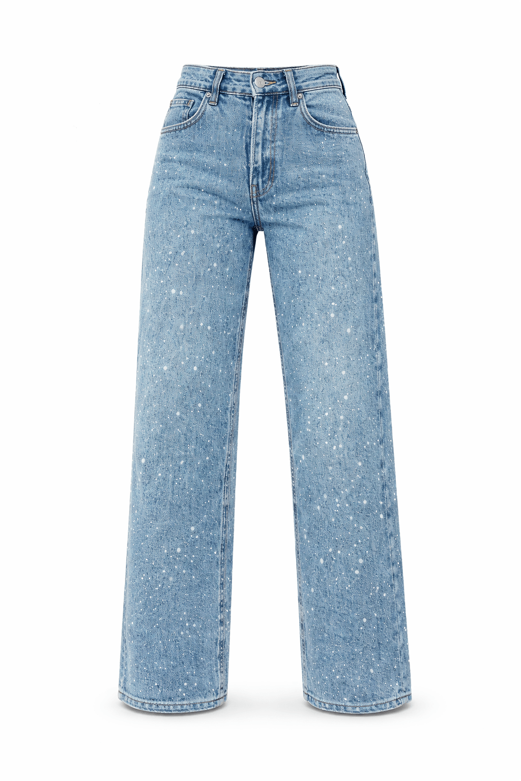 Spodnie damskie wysoki stan klasyczny krój - Arkadya Outlet - Women Pants