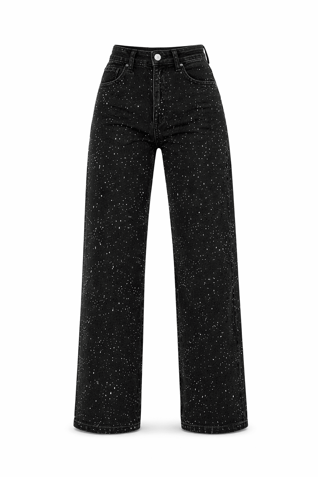 Spodnie damskie wysoki stan klasyczny krój - Arkadya Outlet - Women Pants