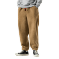 Spodnie Męskie Luźny Krój Elastyczny Pas Do Domu I Wypoczynku - Arkadya Outlet - Men Pants