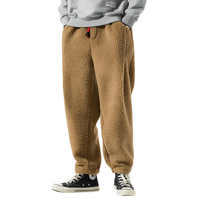 Spodnie Męskie Luźny Krój Elastyczny Pas Do Domu I Wypoczynku - Arkadya Outlet - Men Pants