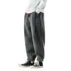 Spodnie Męskie Luźny Krój Elastyczny Pas Do Domu I Wypoczynku - Arkadya Outlet - Men Pants