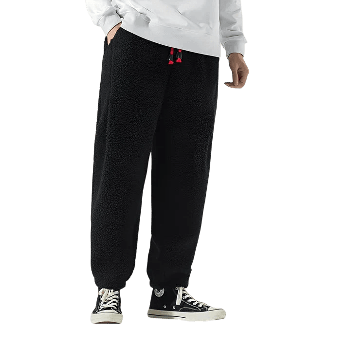 Spodnie Męskie Luźny Krój Elastyczny Pas Do Domu I Wypoczynku - Arkadya Outlet - Men Pants