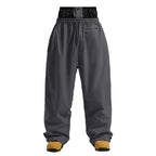 Spodnie Męskie | Szerokie nogawki i wysoki stan ze sznurkiem - Arkadya Outlet - Trousers