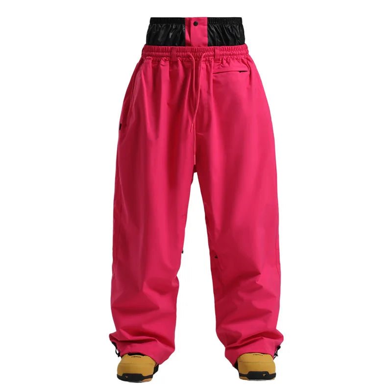 Spodnie Męskie | Szerokie nogawki i wysoki stan ze sznurkiem - Arkadya Outlet - Trousers