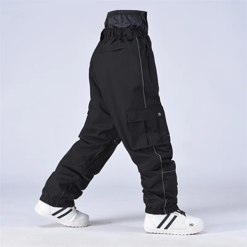 Spodnie Męskie | Wiatroodporne z Zamkiem na Całą Długość - Arkadya Outlet - Trousers