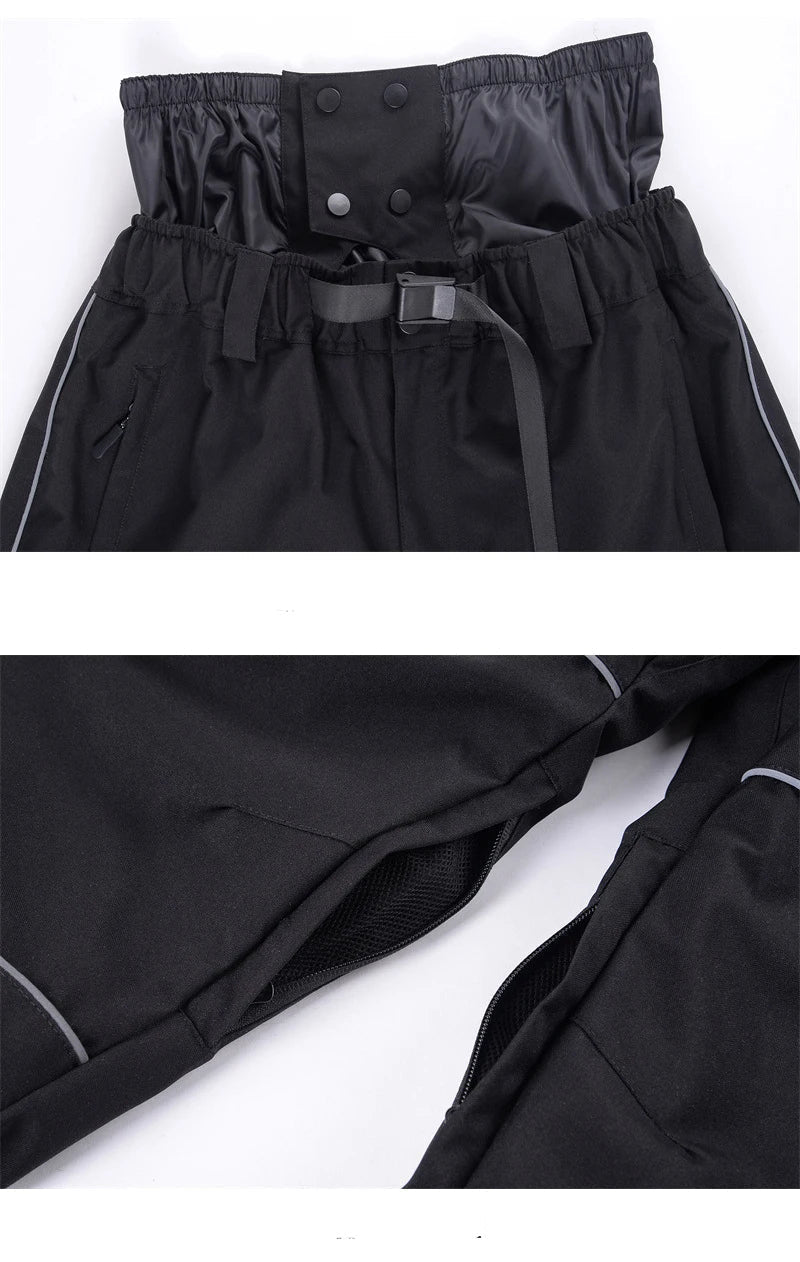 Spodnie Męskie | Wiatroodporne z Zamkiem na Całą Długość - Arkadya Outlet - Trousers