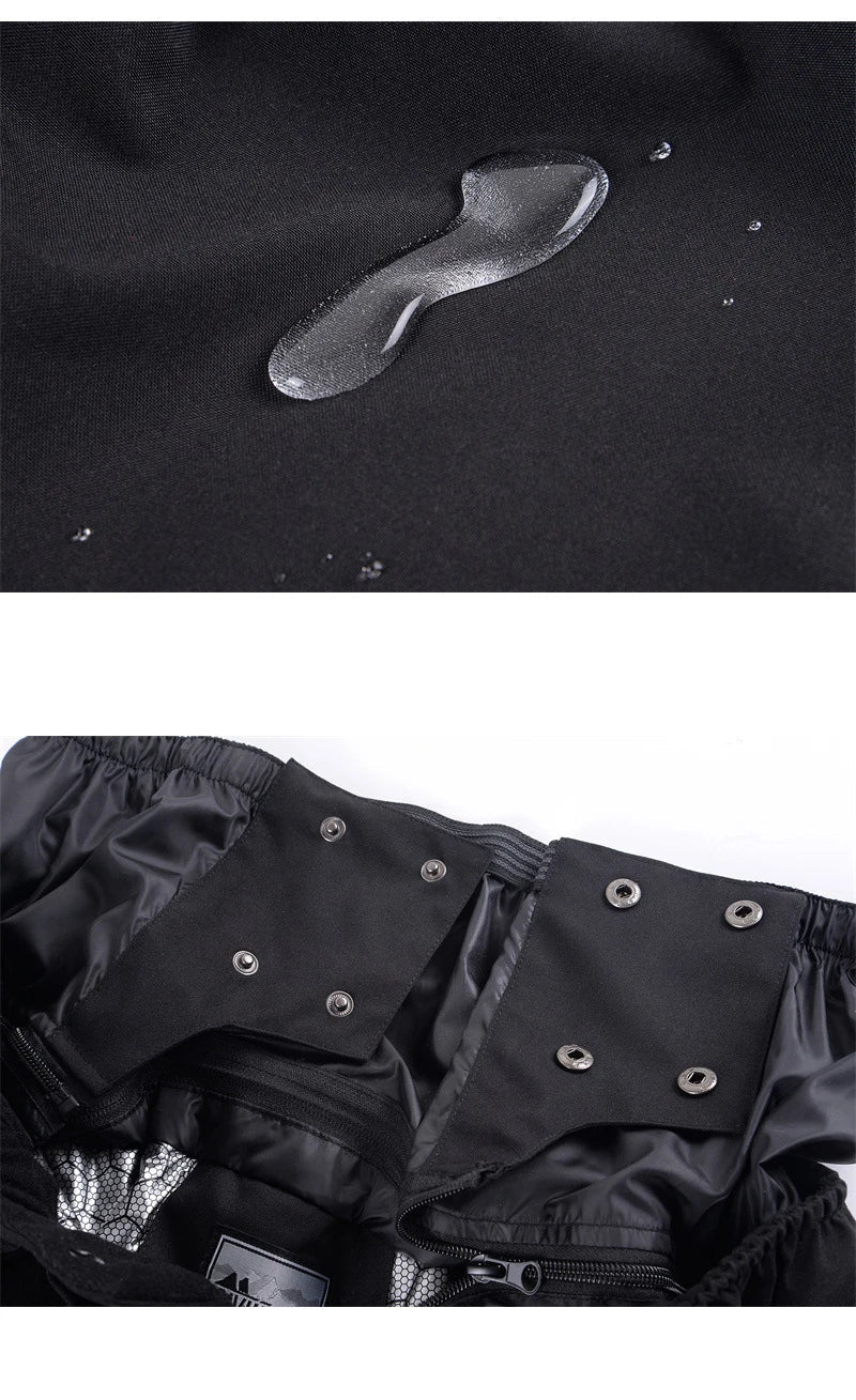 Spodnie Męskie | Wiatroodporne z Zamkiem na Całą Długość - Arkadya Outlet - Trousers