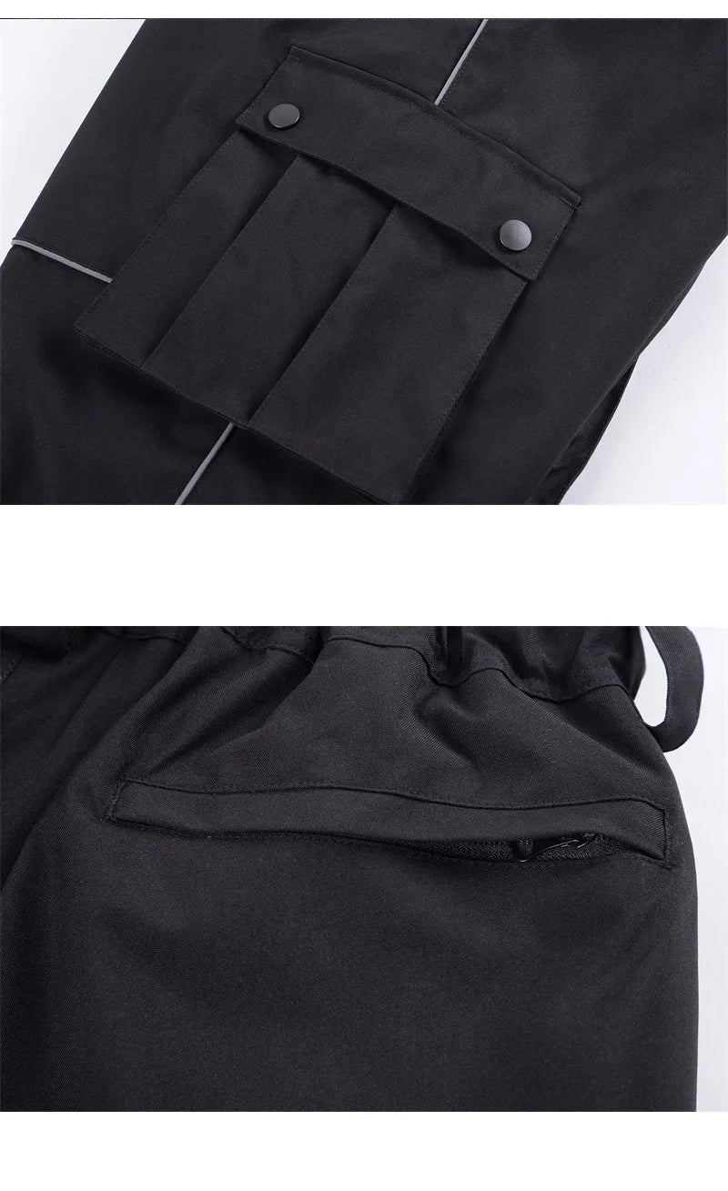 Spodnie Męskie | Wiatroodporne z Zamkiem na Całą Długość - Arkadya Outlet - Trousers