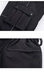 Spodnie Męskie | Wiatroodporne z Zamkiem na Całą Długość - Arkadya Outlet - Trousers