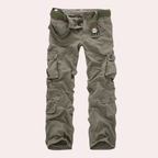 Spodnie Męskie | Wielokieszeniowe z Regulowanymi Mankietami - Arkadya Outlet - Trousers
