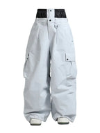 Spodnie Unisex Snowboardowe | Luźny Krój Cargo Zimowy - Arkadya Outlet - Trousers