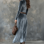 Sukienka Damska | Krój A-line z kołnierzem koszulowym i guzikami - Arkadya Outlet - Dresses
