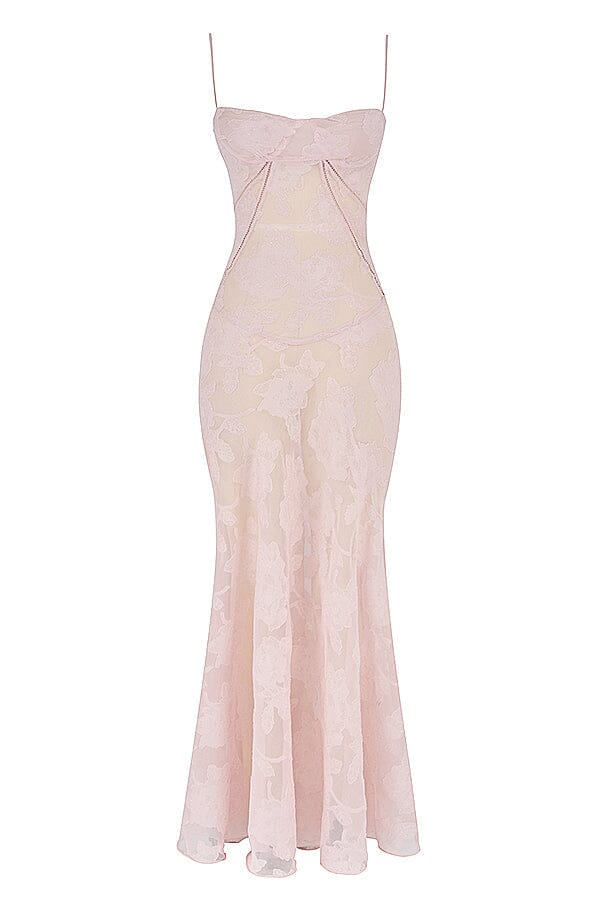 Sukienka Damska Maxi | Pełna długość z dekoracyjnymi detalami - Arkadya Outlet - Dresses