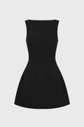 Sukienka mini bez ramiączek dopasowana - Arkadya Outlet - Women Mini Dress