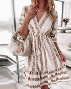 Sukienka mini bez rękawów wkładana - Arkadya Outlet - Women Mini Dress