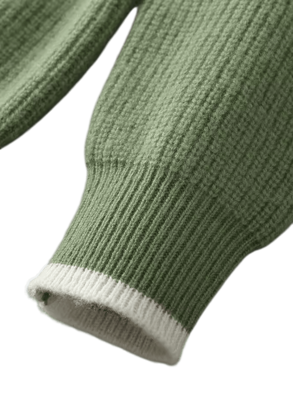 Sweter męski dekolt okrągły prążkowana dzianina standardowy krój - Arkadya Outlet - Men Sweater