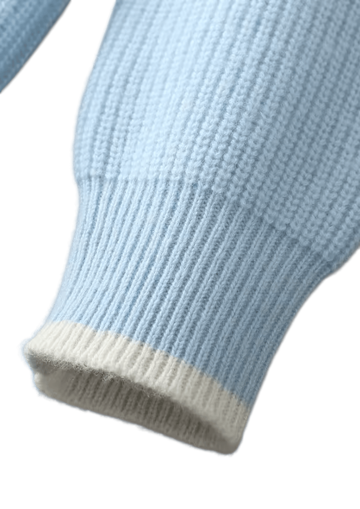 Sweter męski dekolt okrągły prążkowana dzianina standardowy krój - Arkadya Outlet - Men Sweater