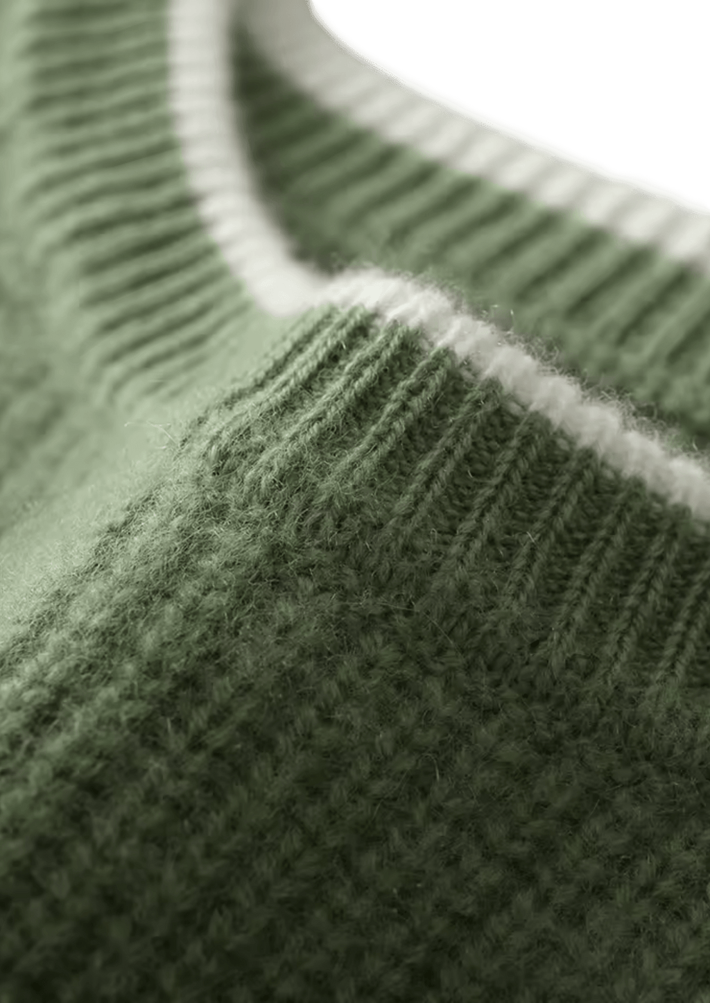 Sweter męski dekolt okrągły prążkowana dzianina standardowy krój - Arkadya Outlet - Men Sweater