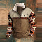 Sweter Męski | Długi Rękaw i Klasyczny Krój na Co Dzień - Arkadya Outlet - Sweaters
