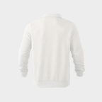 Sweter Męski | Geometryczny Wzór i Zamek przy Golfie - Arkadya Outlet - Sweaters