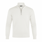 Sweter Męski | Golf z zamkiem błyskawicznym i dekoltem w serek - Arkadya Outlet - Sweaters