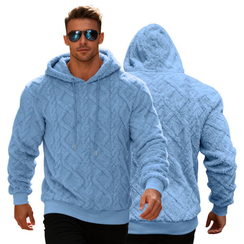 Sweter Męski | Luźny Krój z Długim Rękawem na Chłodne Dni - Arkadya Outlet - Sweaters