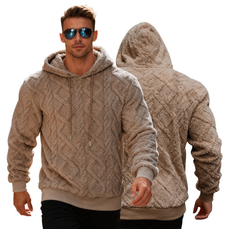 Sweter Męski | Luźny Krój z Długim Rękawem na Chłodne Dni - Arkadya Outlet - Sweaters