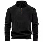 Sweter Męski | Stójka i Krój Pulowerowy na Długi Rękaw - Arkadya Outlet - Sweaters