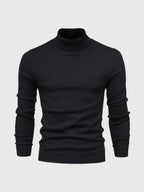 Sweter Męski z Golfem | Regularny Krój i Długi Rękaw - Arkadya Outlet - Sweaters