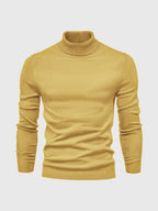 Sweter Męski z Golfem | Regularny Krój i Długi Rękaw - Arkadya Outlet - Sweaters