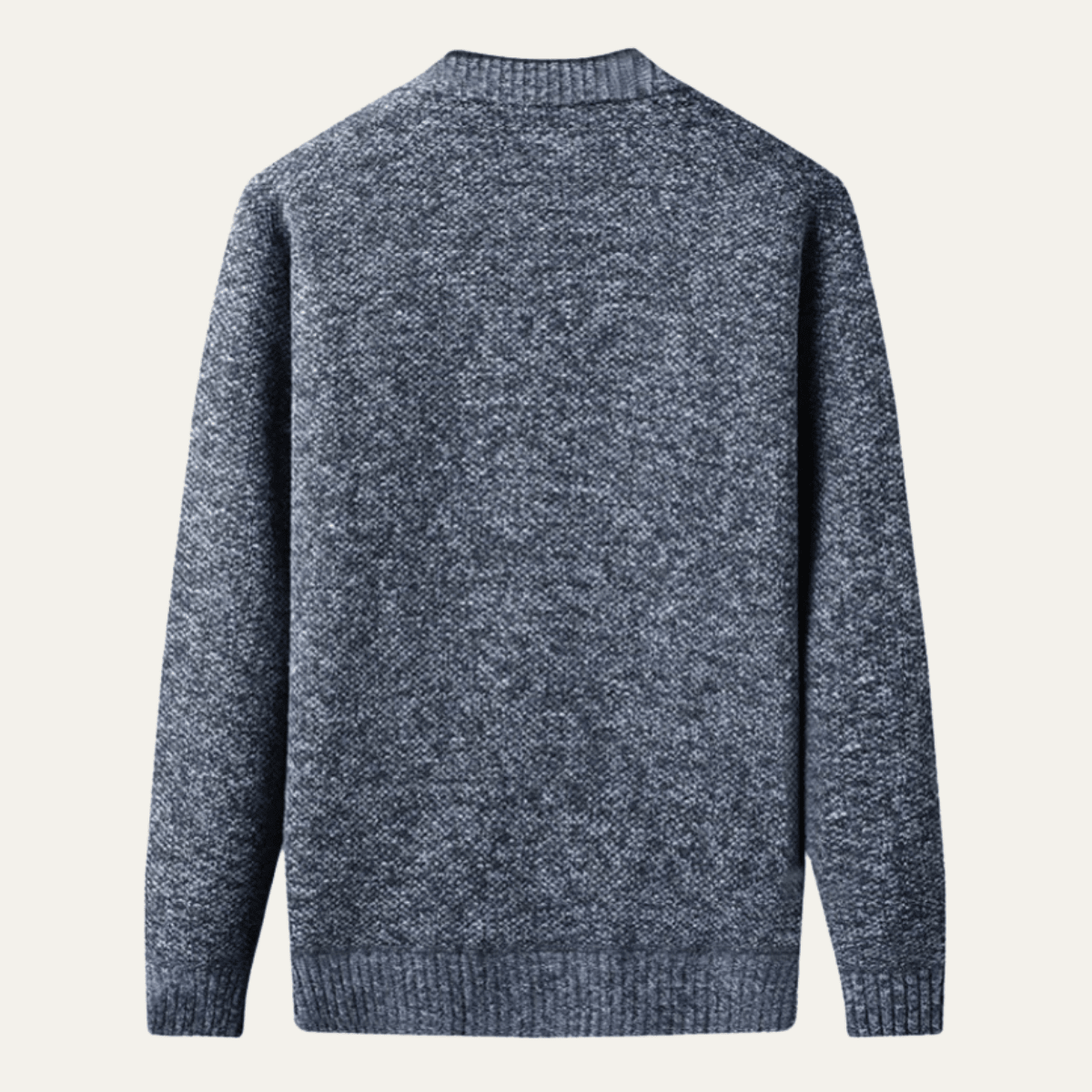 Sweter rozpinany męski z dekoltem V - Arkadya Outlet - Men Cardigan
