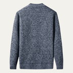 Sweter rozpinany męski z dekoltem V - Arkadya Outlet - Men Cardigan