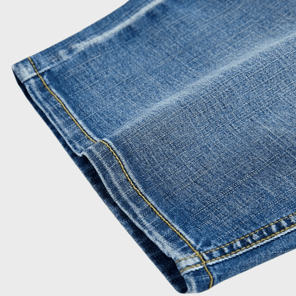 Szorty męskie jeansowe klasyczne - Arkadya Outlet - Men Short