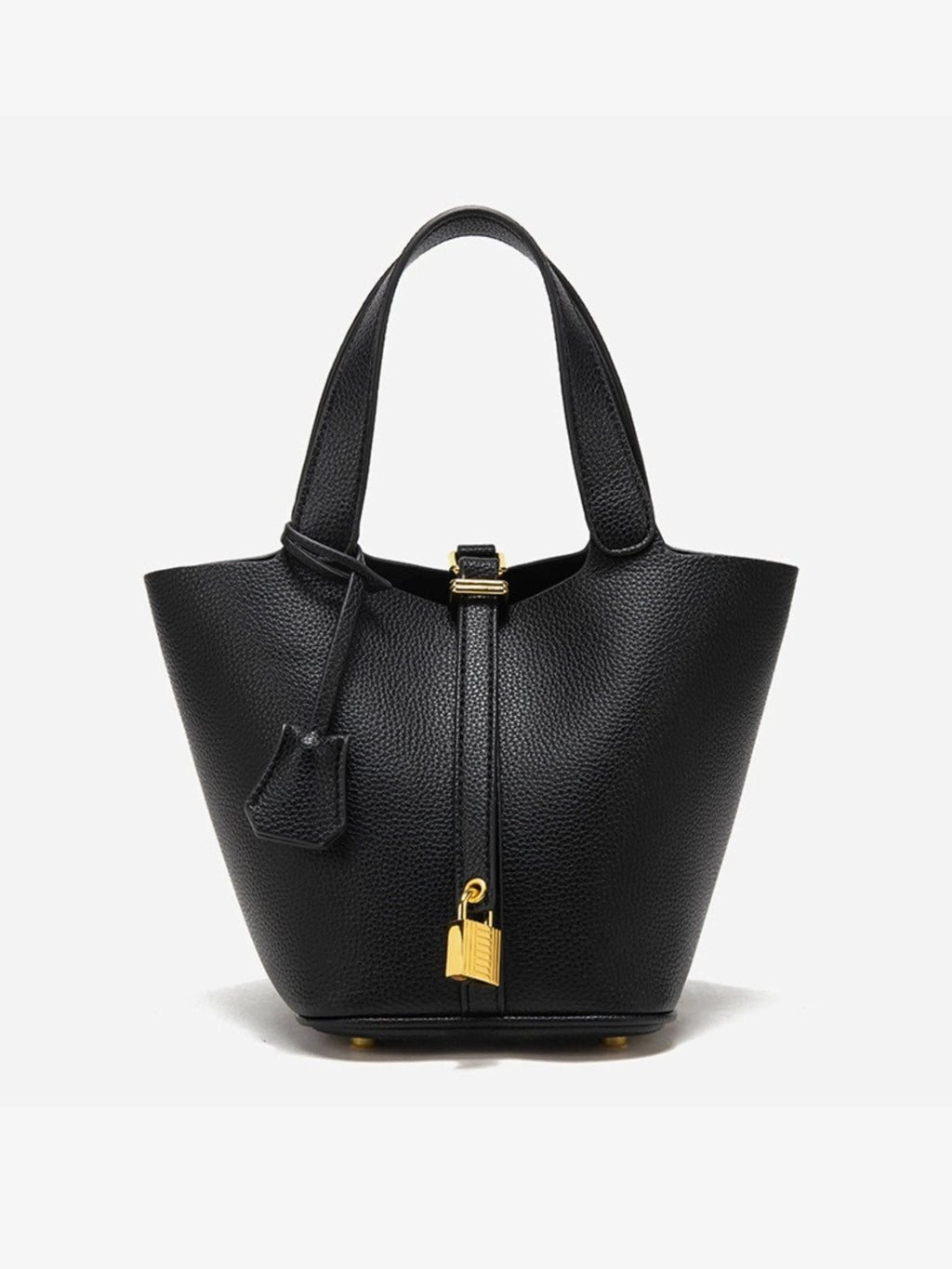 Torba worek damska – fakturowana, usztywniona forma - Arkadya Outlet - Women Bag