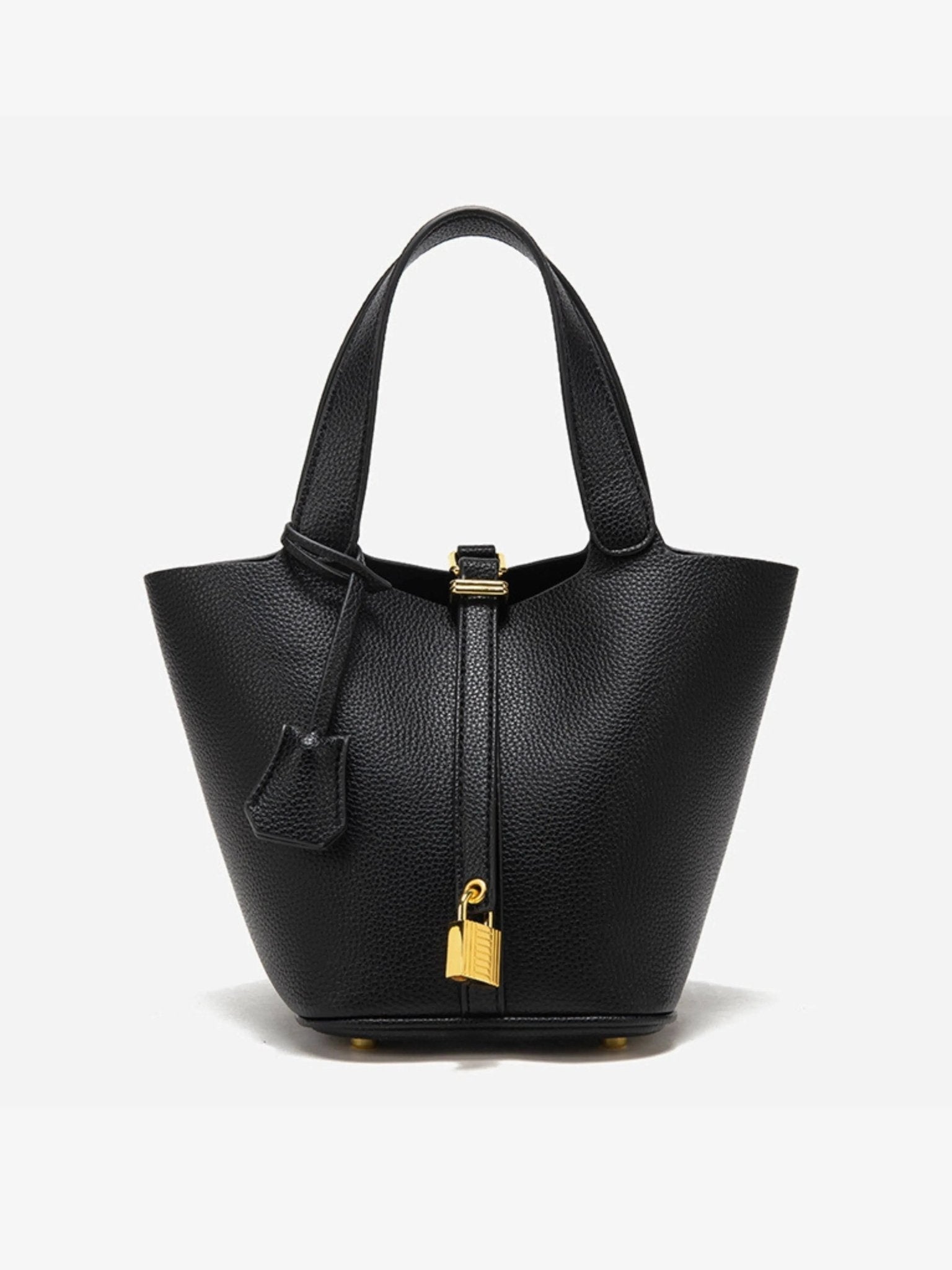 Torba worek damska – fakturowana, usztywniona forma - Arkadya Outlet - Women Bag